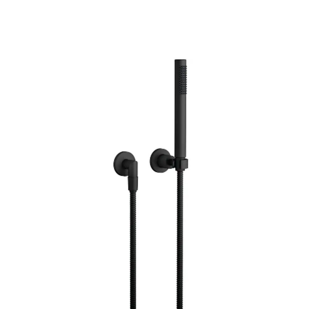Dornbracht-TARA.-Schlauchbrausegarnitur-Ausladung 90mm-schwarz matt, 27802892-33 Galeriebild 1